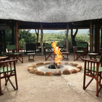 Pumba Private Game Reserve Weddings Bush Lodge Communal Fire Pit