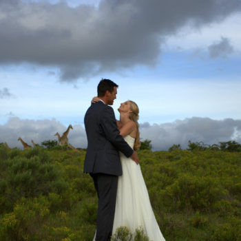 Pumba Private Game Reserve Weddings Wedding Couple In a Loving Embrace