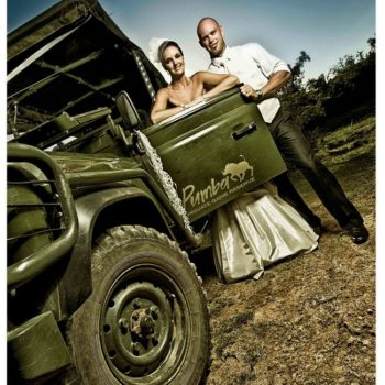 Pumba Private Game Reserve Weddings Wedding Couple On Safari